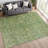 Machine Washable Indoor/Outdoor Hashlamoun ACN2324 Ikat Rug-199950119