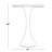 Metal Accent Table In Brushed Nickel