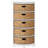 Solid Wood 5 Drawer Storage Drawers-1406942757