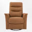 Fauteuil inclinable pivotant à bascule avec fonction de massage, fauteuil de chambre de bébé rembourré avec poche latérale-36296696