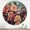 Horloge murale en bois massif Norie