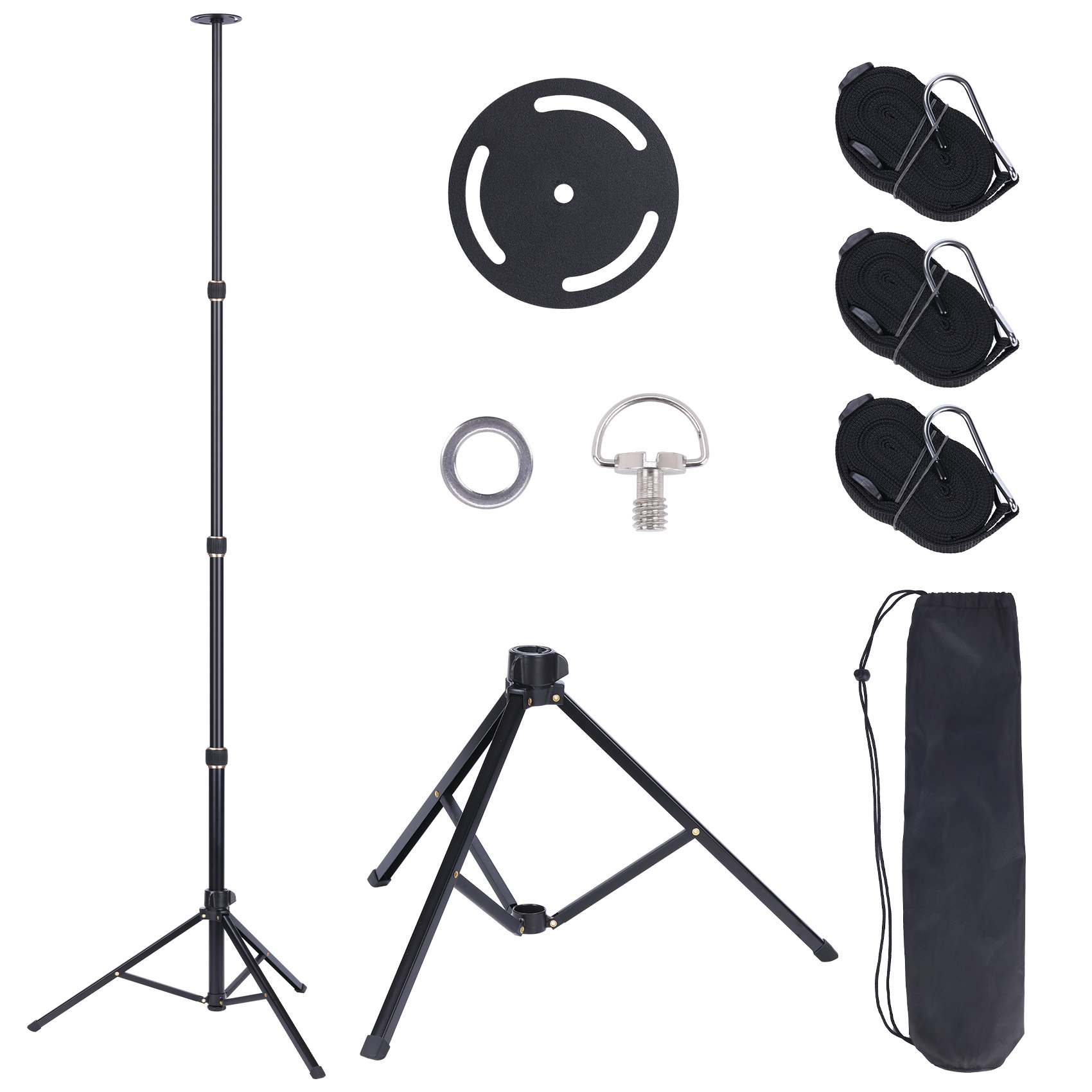 Pontoon Boat Cover Support System, Adjustable Telescopic