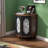 Half Circle Creative Solid Wood Accent Cabinet.
