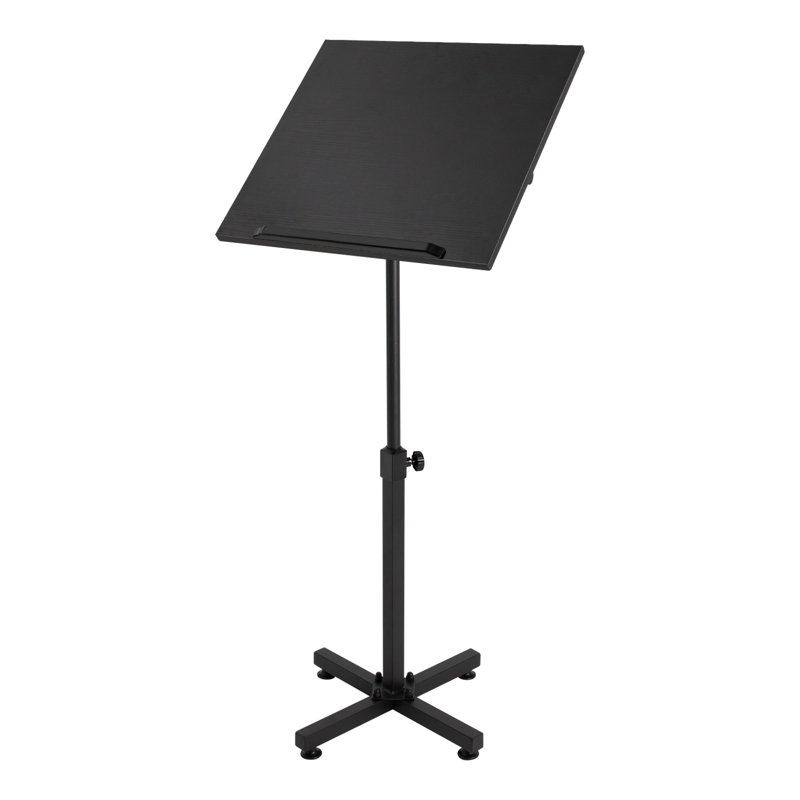 Lectern Podium, Noir