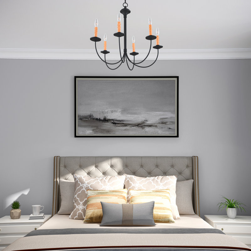 Analycia 6 - Light Dimmable Classic / Traditional Chandelier