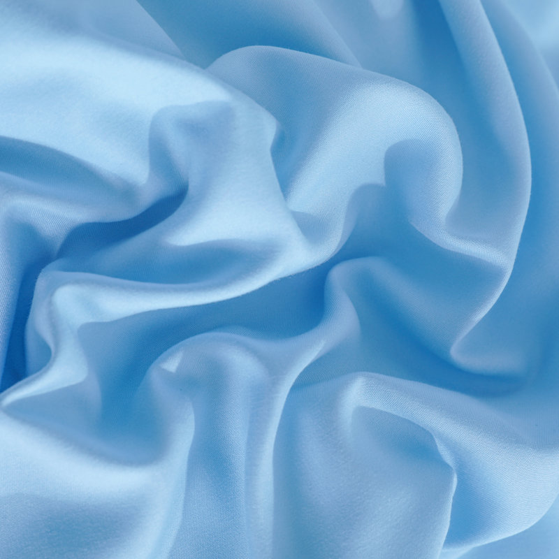  Duvet Cover Set, Queen Duvet Cover + 2 Standard Shams, Sky Blue