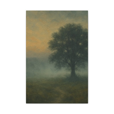 Apel Single Picture Frame Print on Canvas