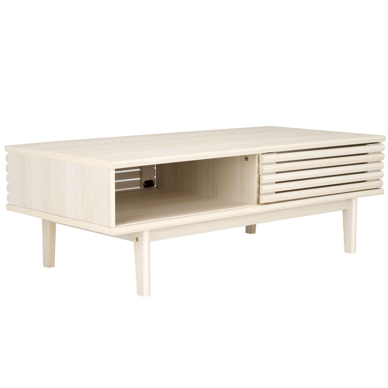 Aveneet Coffee Table, Bleached White