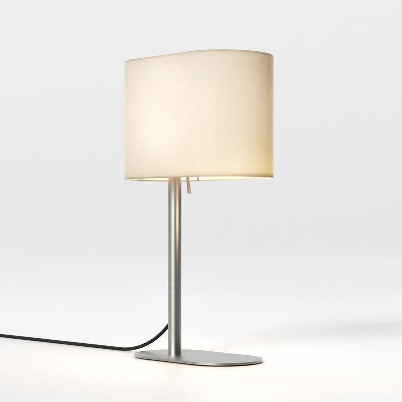 Venn Standard Lamp, Matt Nickel, Putty
