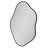 Irregular Wall Mirror with Metal Frame,Asymmetrical Decorative Mirror for Living Room, Hallway-167047328-167047330