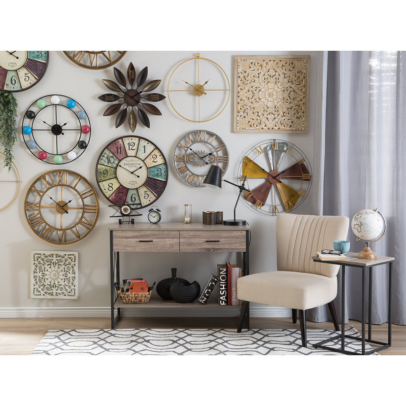 Clovis Metal Wall Clock