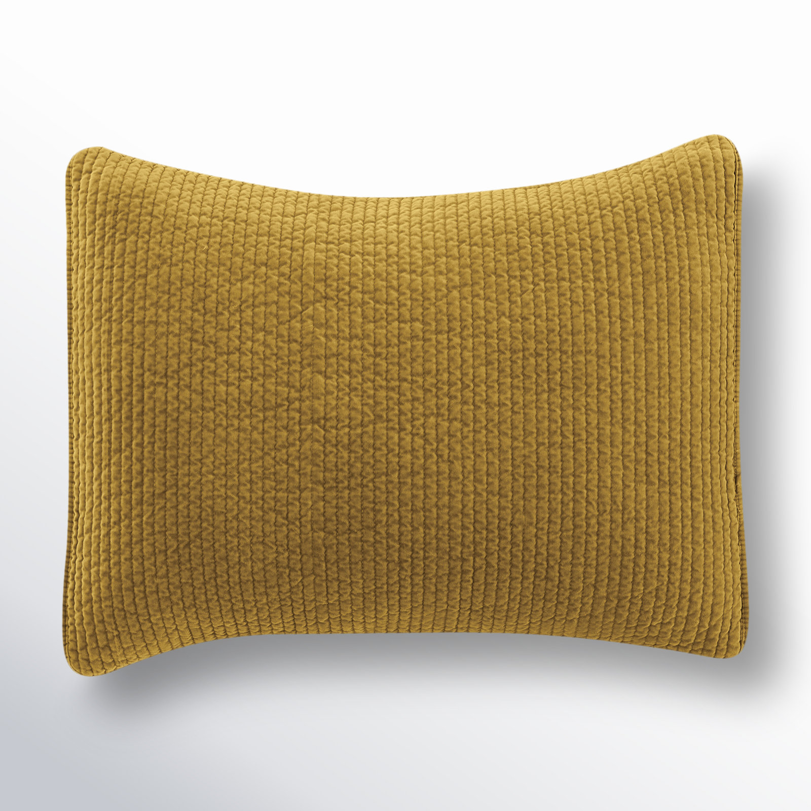 Kobie Cotton Shams, King, Light Tan