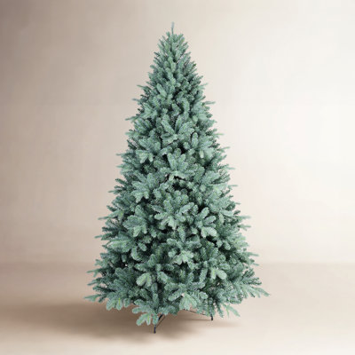 Blue Pre-Lit Christmas Tree