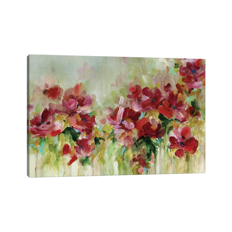Playful Garden by Carol Robinson - Painting on Canvas, Wrapped Canvas, 101.6 cm H x 66.04 cm W x 1.91 cm D