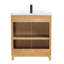 Meuble-lavabo sur pied simple 29,9 po avec plateau en céramique Dansfield-1993806145-1993806147
