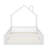 Wood Full Size House Platform Bed With Guardrail-1758563130