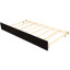 Lit plateforme simple avec lit gigogne - Structure en bois massif pour un intérieur de chambre à coucher élégant et fonctionnel-129630980