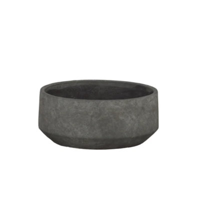 Terracotta Round Pot Natural Finish Off White