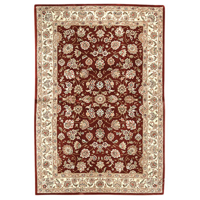 Handmade Silk and Wool Area Rug