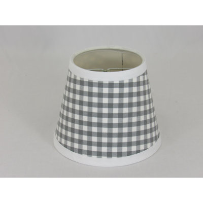 5'' H x 6'' W Cotton Empire Candelabra Shade