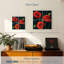 Trio de coquelicots rouges Harnek-109119693