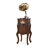 Maroon+Gold Free Form Solid + Manufactured Wood+Copper Media Players