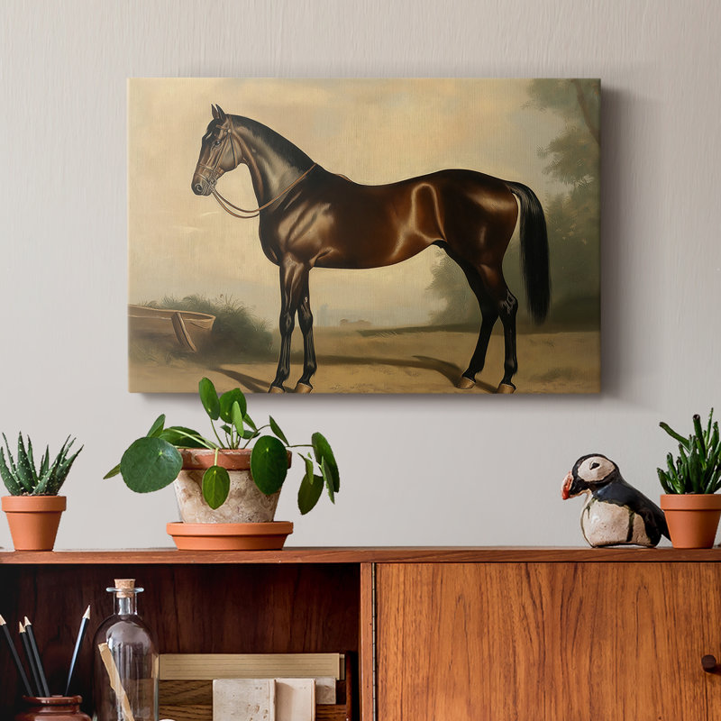 Animaux, paysage, série CXCVII, H 24 po x l 36 po
