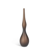 Luca Glass Vase, Coffee, Large