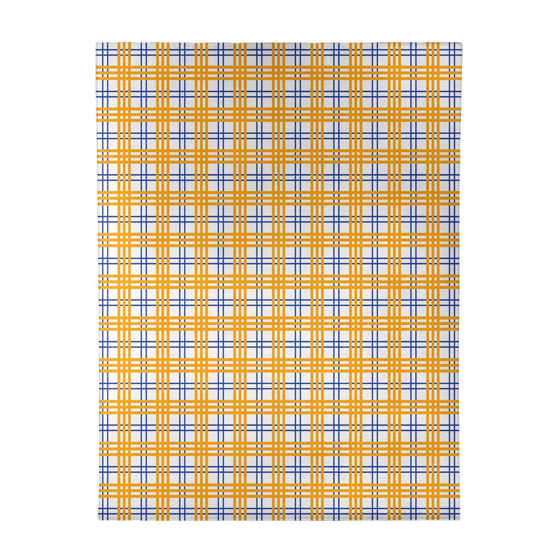 Plaid Indoor Rug, Rectangle 8' x 10'