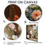 Marguerite blanche blanche, fleurs de marguerite - marguerites, art mural-172982-173132