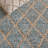 Keyren Natural Fiber Flat Weave Jute/Cotton/Wool Geometric Rug in Blue/Brown-39653078