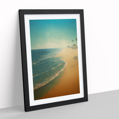 Beach At Sunrise - Single Picture Frame Print