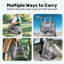 Sac de transport pour chien pour animaux de compagnie de taille moyenne - Sac de chat et de chiot pliable à côtés souples, approuvé par la compagnie aérienne, transporteur de voyage portable jusqu'à 20 lb-405435643