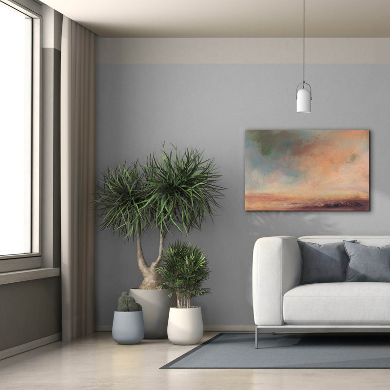 Toile épique Graffiti «Turners Land» par Lesley Birch, 40 po x 26 po, H 26 po x l 40 po