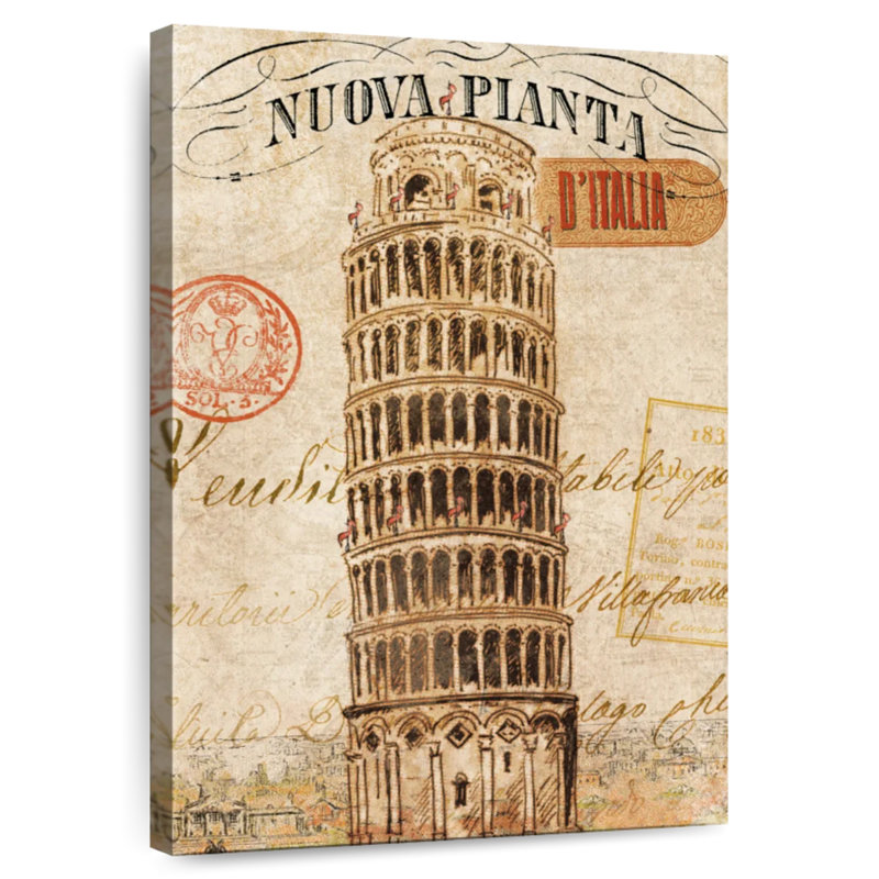 Lilie Letter From Pisa, 45" H x 30" W