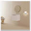 Meuble-lavabo 24 po à fermeture en douceur avec lavabo - fixation murale - petite salle de bain
