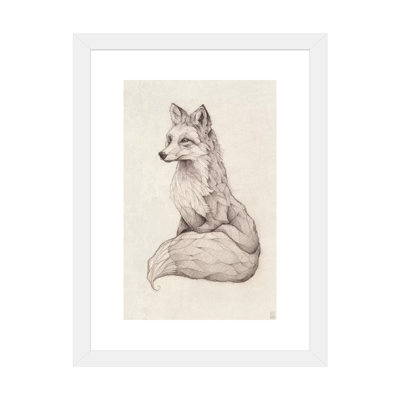 «Vulpes Vulpes II» par Mike Koubou - impression d'art graphique