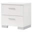 Table de chevet 2 tiroirs Dulcey