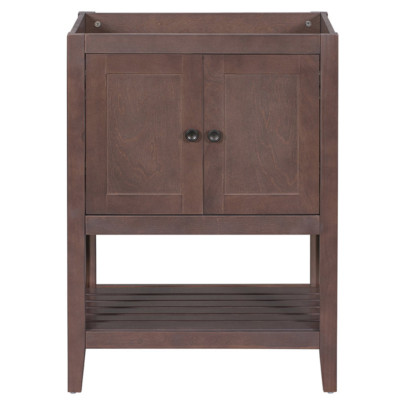 Meuble-lavabo simple 23,71 po Bearick, Brun