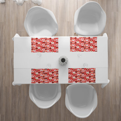 Polyester Patchwork Rectangle Placemat