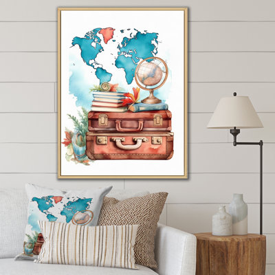 Voyage aventure II sur toile