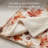 Fall Flannel Sherpa Throw Blanket with Autumn Leaf Pattern