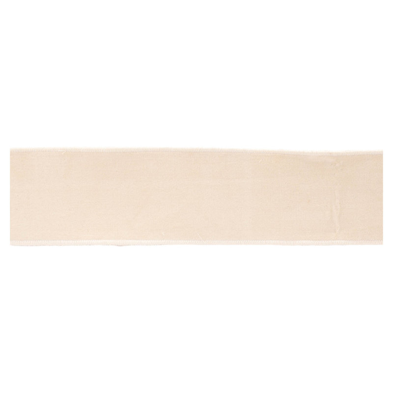 Ruban de velours à bord brut, Rose, H 0,25 po x l 180 po x P 4 po