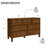 Knighten 55.9" W 7-Drawer Wood Dresser-535490977