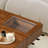 Square Coffee Table With 3 Drawers-2129087173
