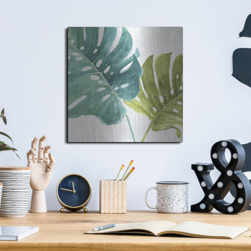 «Mixed Greens Lxxv» par Lisa Audit, H 12 po x l 12 po