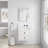 20'' W X 26'' H Surface Frameless Mirror Medicine Cabinet, Beveled Mirror Edges Bathroom Medicine Cabinet, Left Opening Door-240023732-240023731