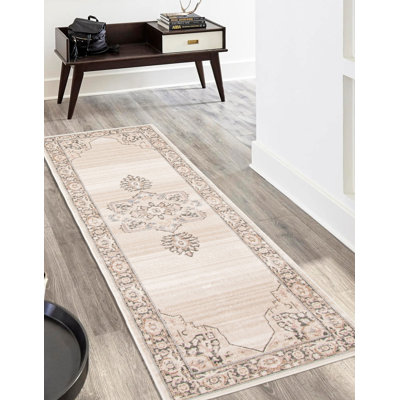 Tapis ivoire Myra