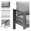 Ensemble de salle à manger d'extérieur exceptionnel avec structure en aluminium durable et coussins confortables pour des rassemblements inoubliables