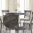 Leventis Weathered Gray Finish Dining Table(Not Including Chair)